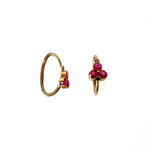 Zlaté dětské náušnice