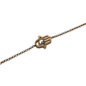 Zlatý náramek s briliantem Chopard