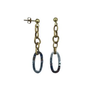 Náušnice řetízkové zlato