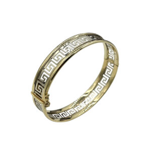 Zlatý náramek s řeckým vzorem